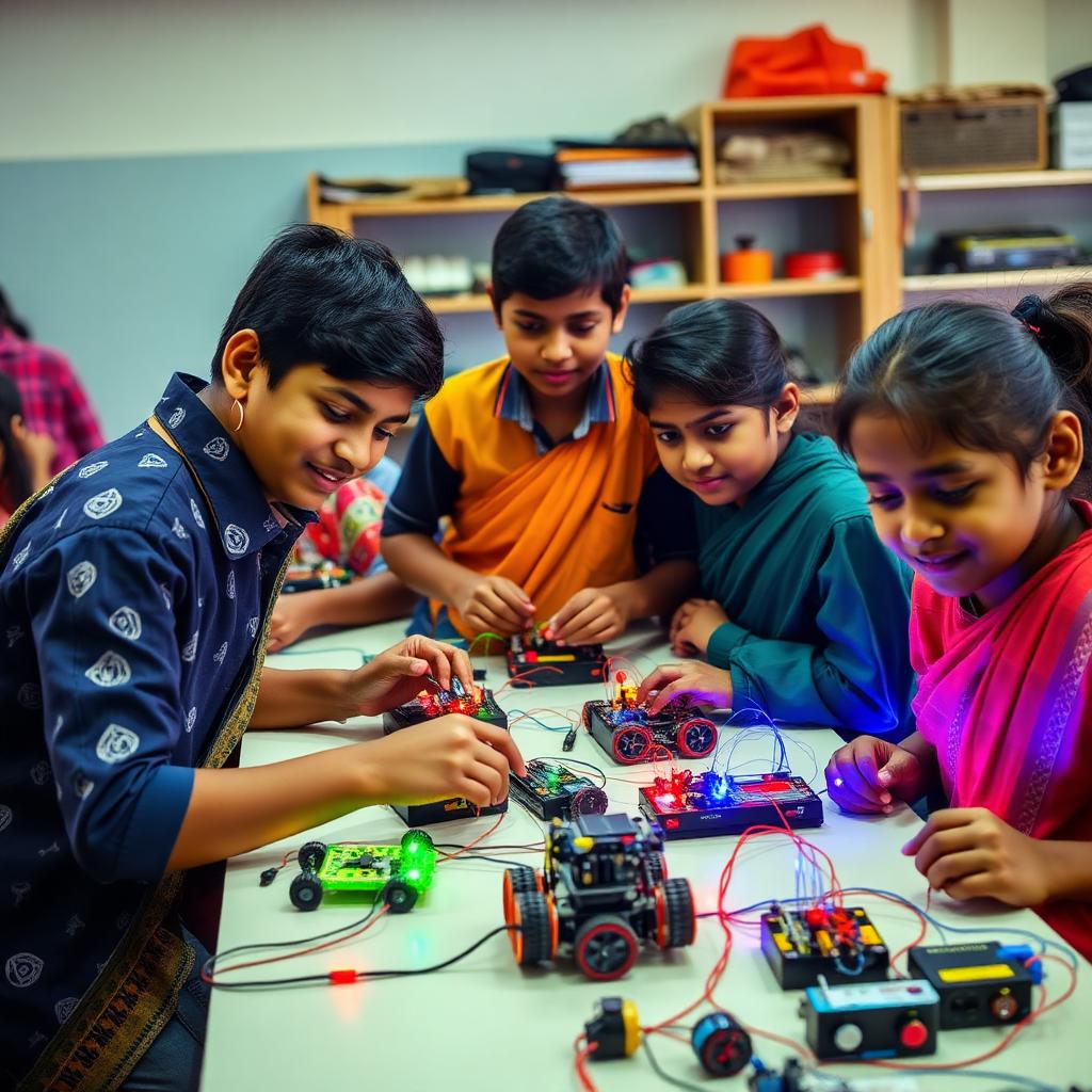 STEM & Robotics Lab Setup